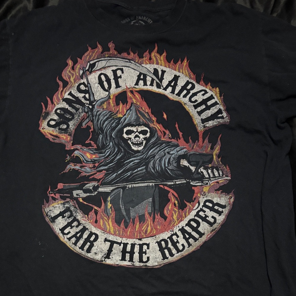 Sons of Anarchy Black Graphic T-Shirt